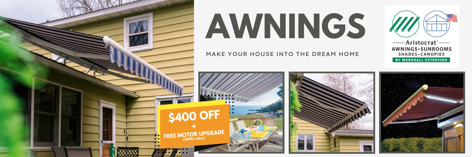 Sunrooms & Shade Products - Marshall Exteriors - 16%2B