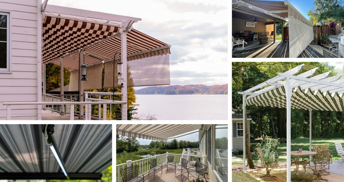Sunrooms & Shade Products - Marshall Exteriors - Landing_Page_Collage