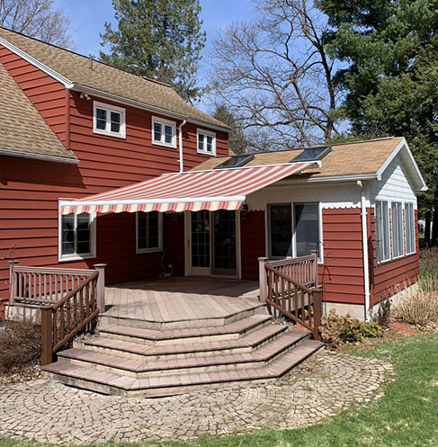 Shades & Awning Installation | Newark NY | Marshall Exteriors - shades-image-2