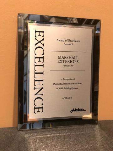 award of excellence
